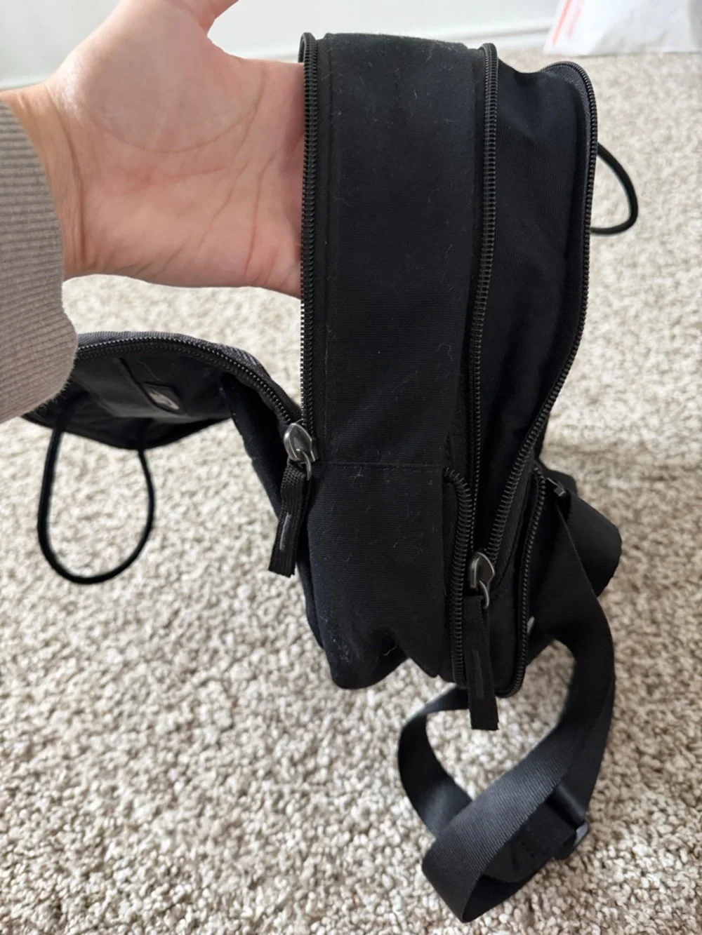 Nike Black Mini Backpack Mini Bag - Picture 4 of 6